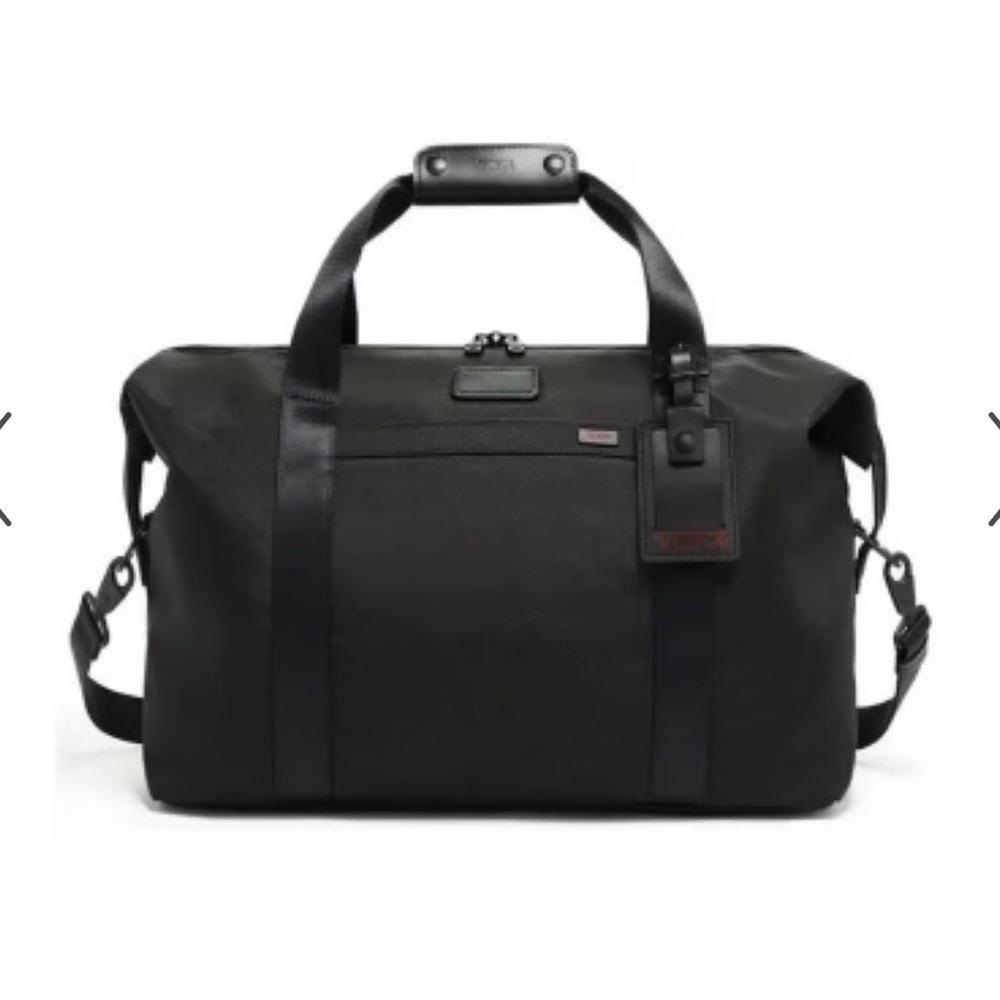 NEW With Tag TUMI Travel Satchel Duffle Black Corporate Collection
